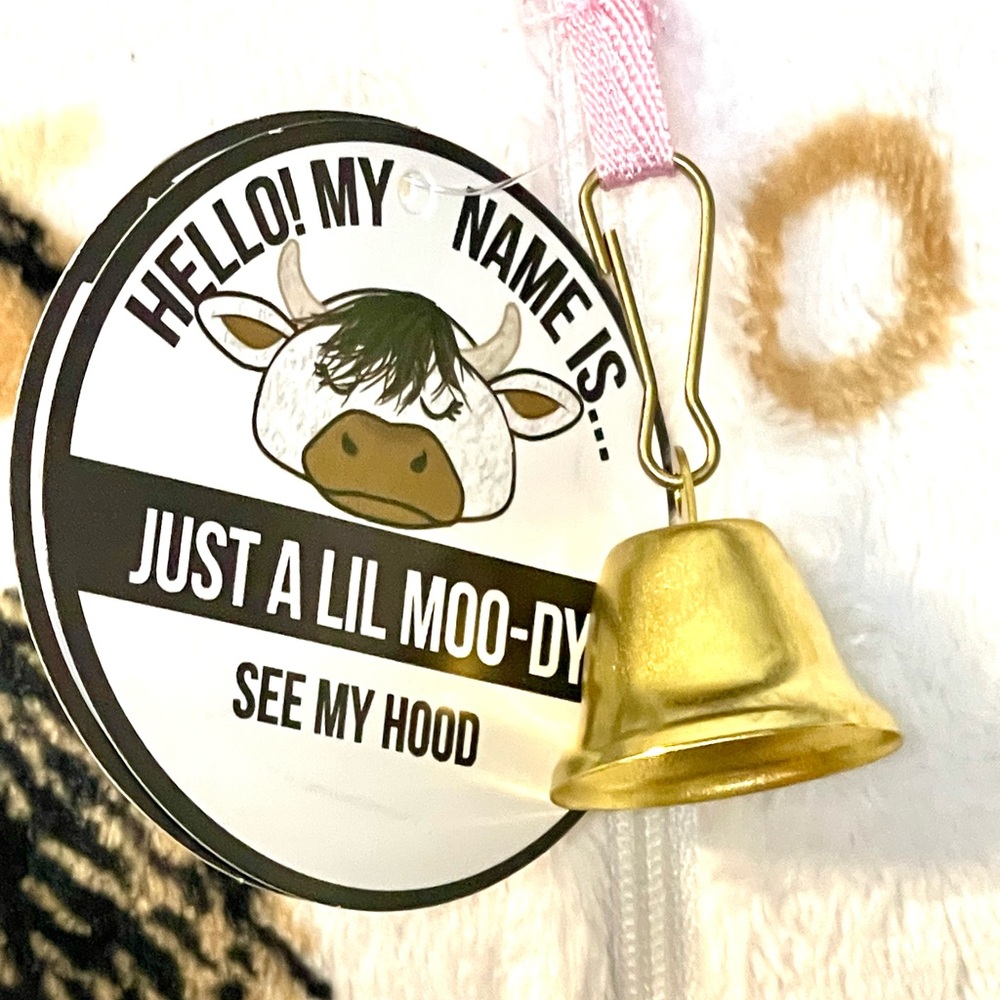 New Cow Print fleece one piece Pajamas - Picture 8 of 8